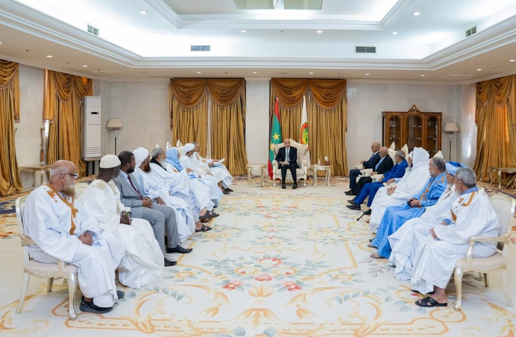 صوت الشعب الموريتاني – رسائل قوية من غزواني حول الاعتدال بعد لقائه لجنة الحوار مع السجناء السلفيين