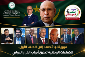صوت الشعب الموريتاني/ موريتانيا تصعد إلى الصف الأول.. الكفاءات الوطنية تطرق أبواب القرار الدولي.